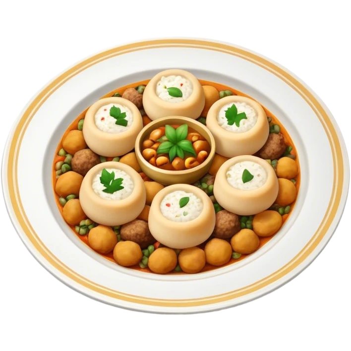 Stuffed arabic dish emoji