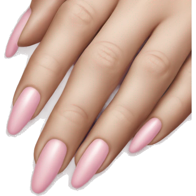 Light pink nails emoji
