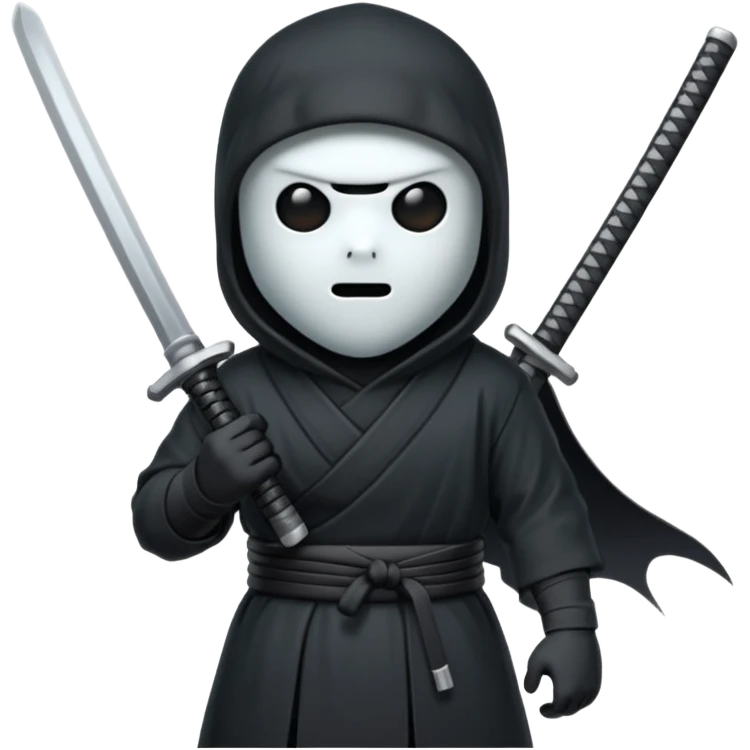 👻 + 🥷🏻 emoji