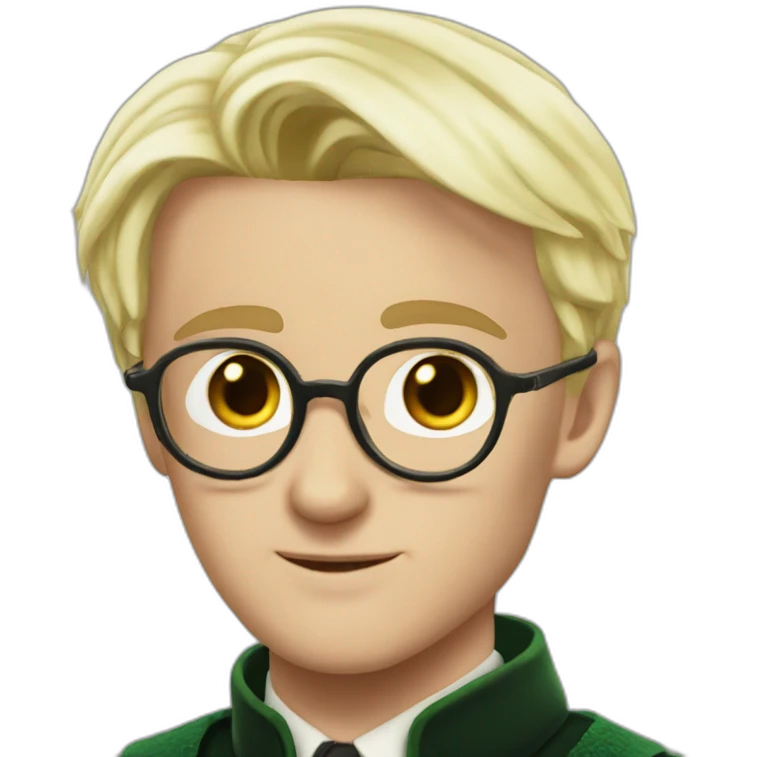 Nerdy draco malfoy emoji