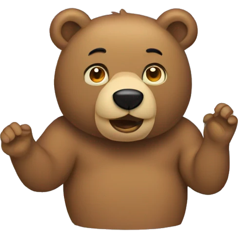 Gay bear emoji