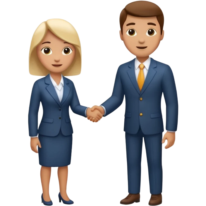 business handshake emoji