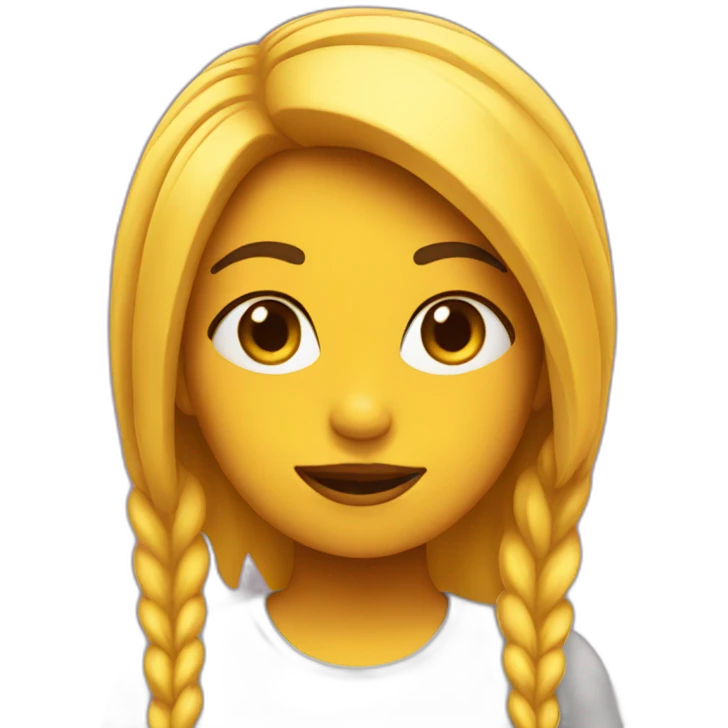 Chica emoji