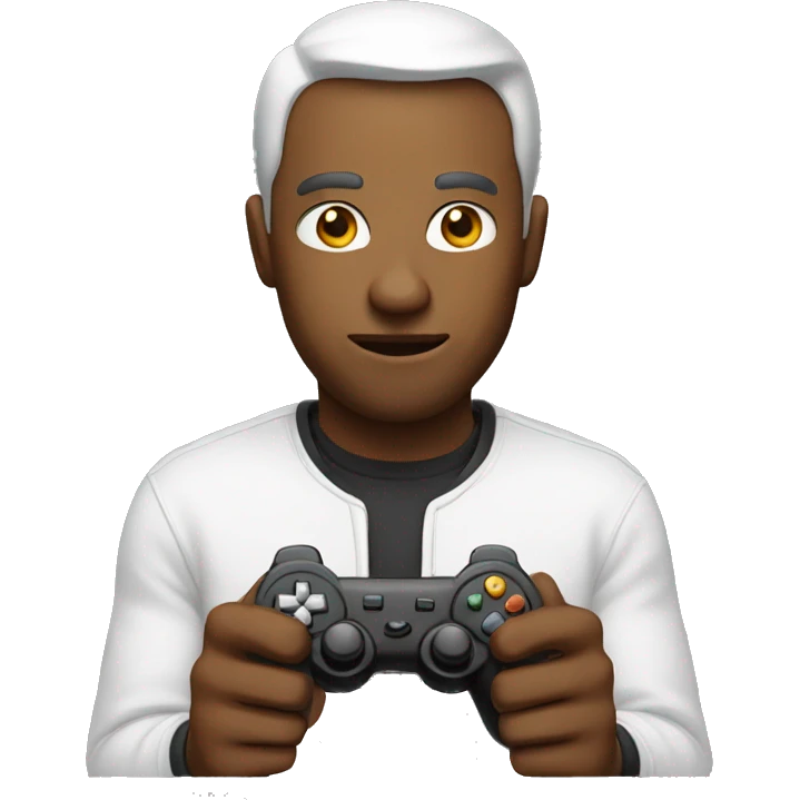 man play video games emoji