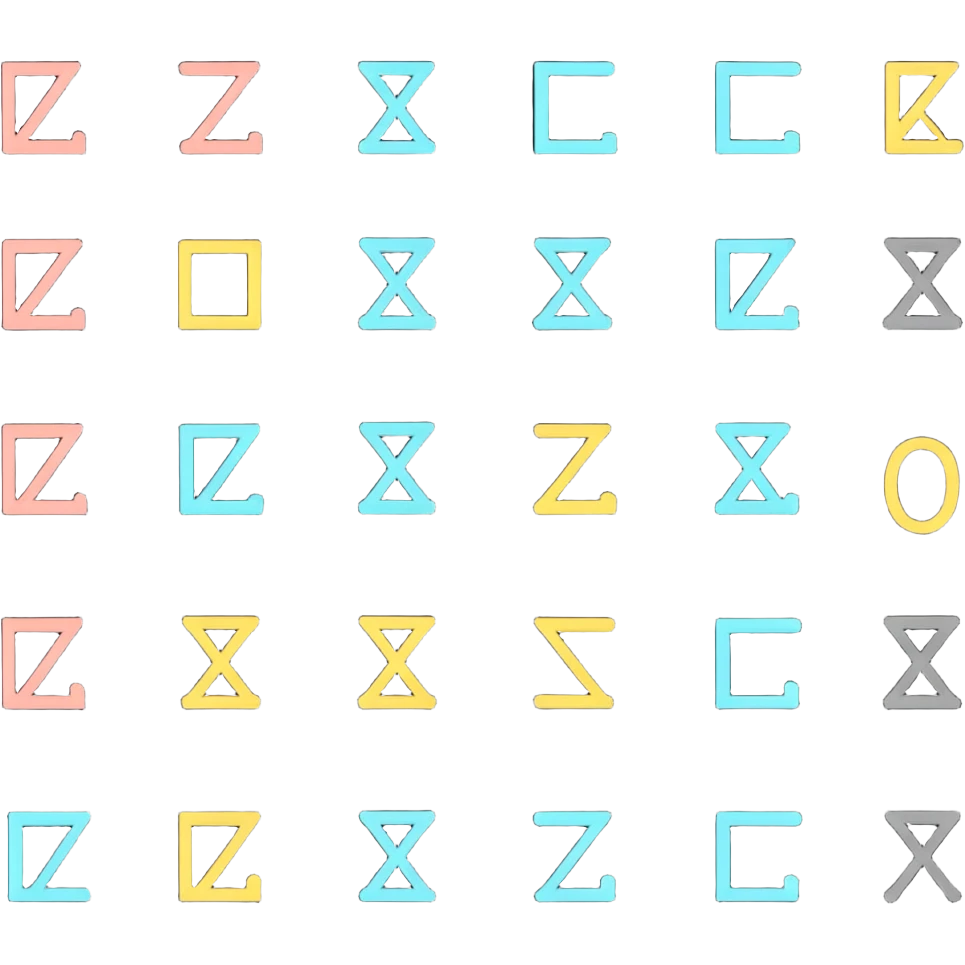 Four basic math operation symbols: plus, minus, multiplication, division emoji
