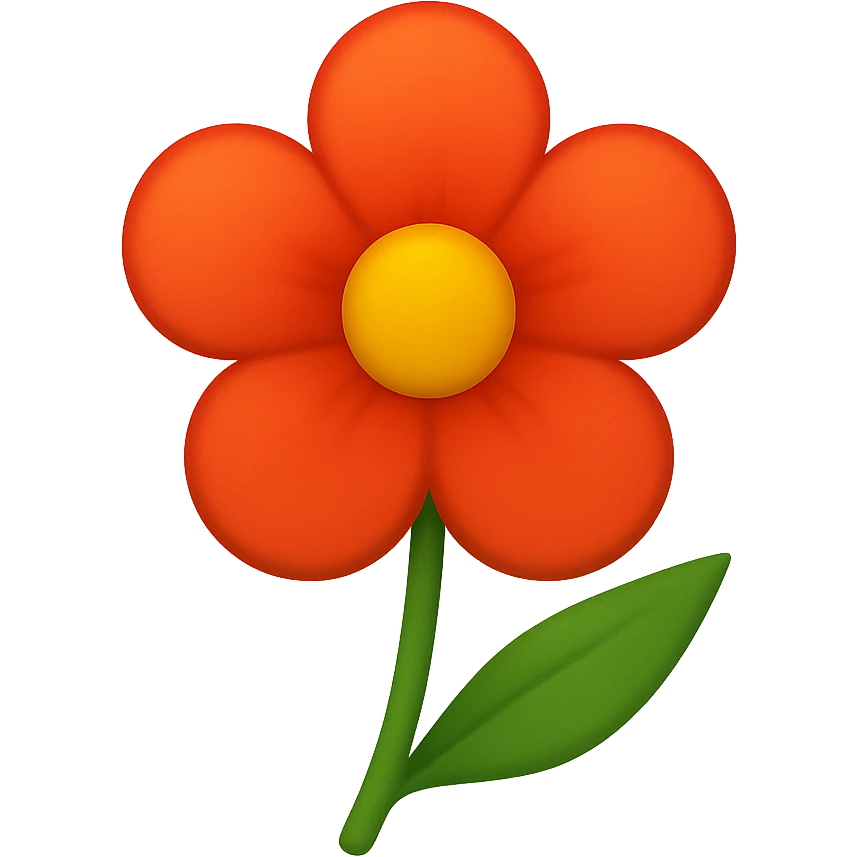 flower emoji
