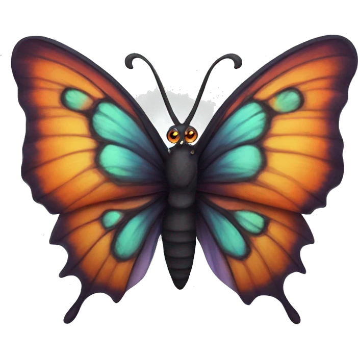 Demon butterfly  emoji