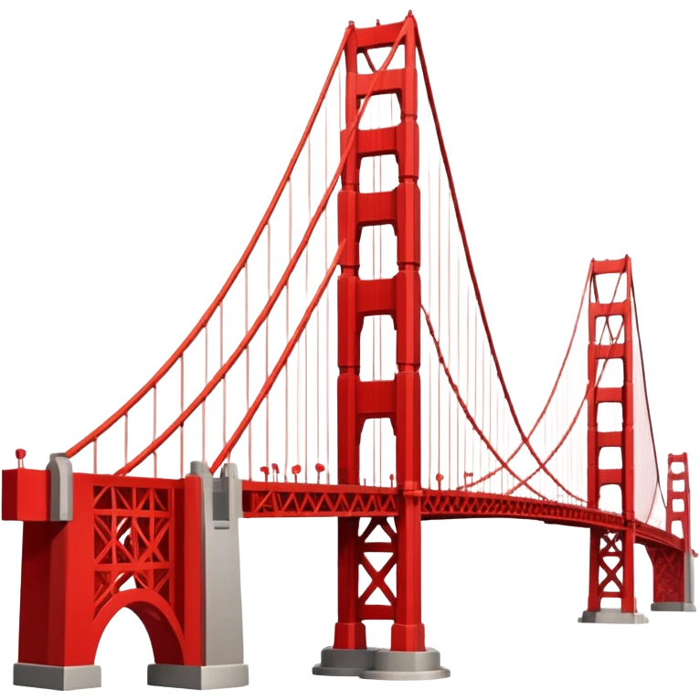 Golden Gate Bridge emoji