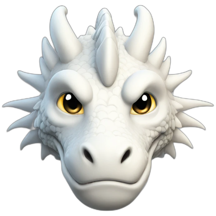 White Dragon emoji