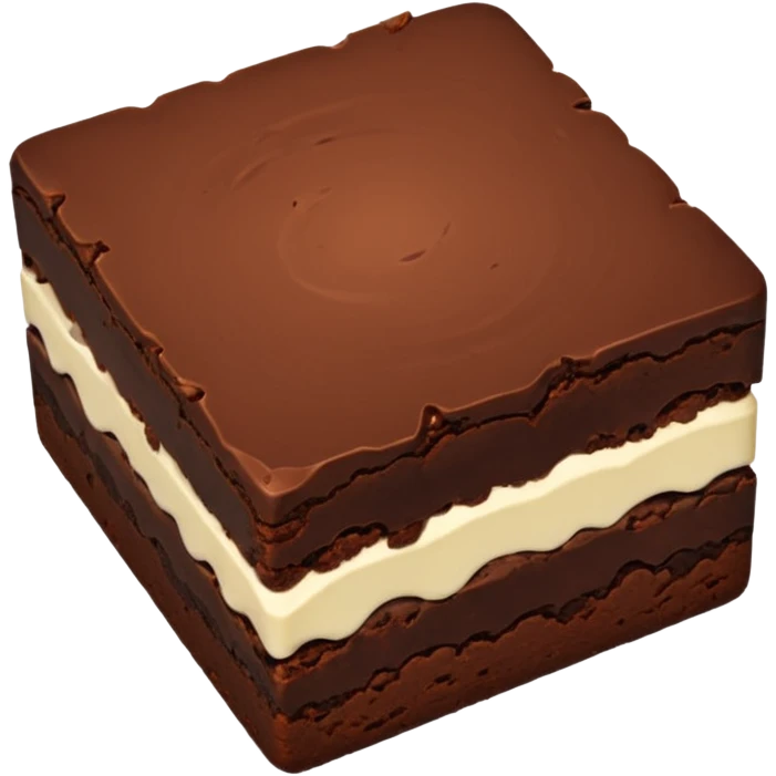 simple brownie emoji