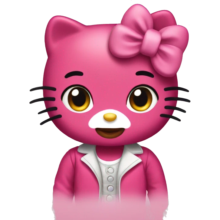 Hello kitty emoji