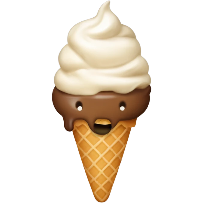 hojicha ice crean emoji