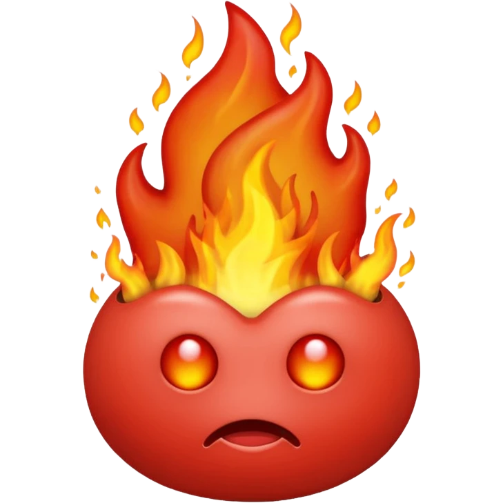 anus on fire emoji
