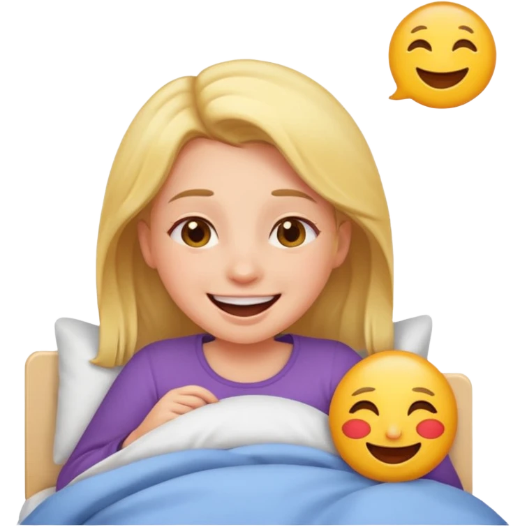 girl farted out her behind in bed emoji emoji