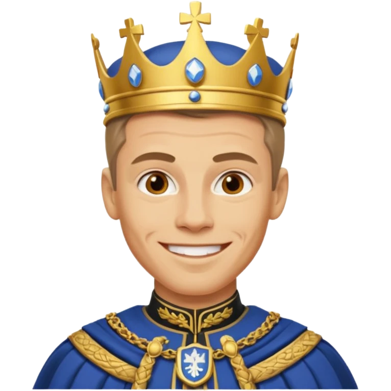 super-realistic Alexander Stubb, ruler of Finland emoji