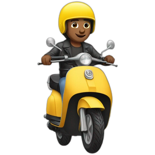 moped man emoji
