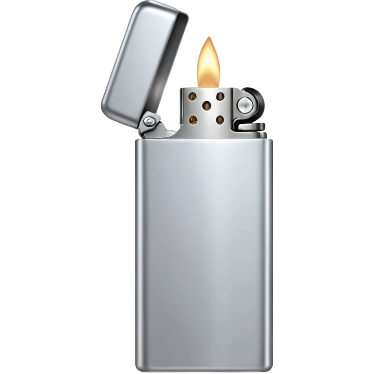 silver lighter emoji