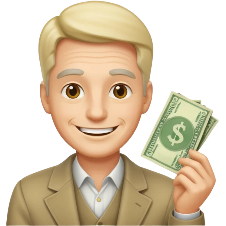 UNCLE WITH MONEY emoji