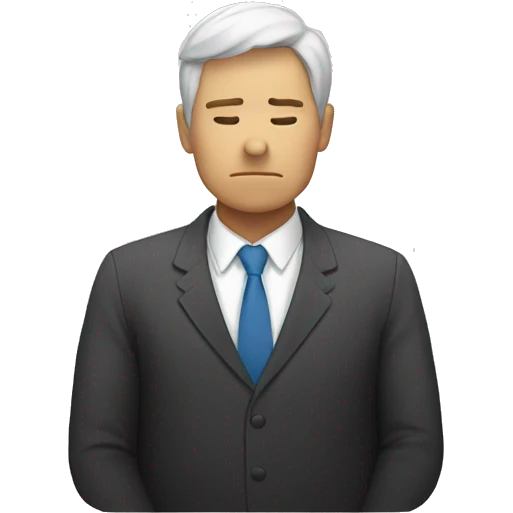 Person declining emoji