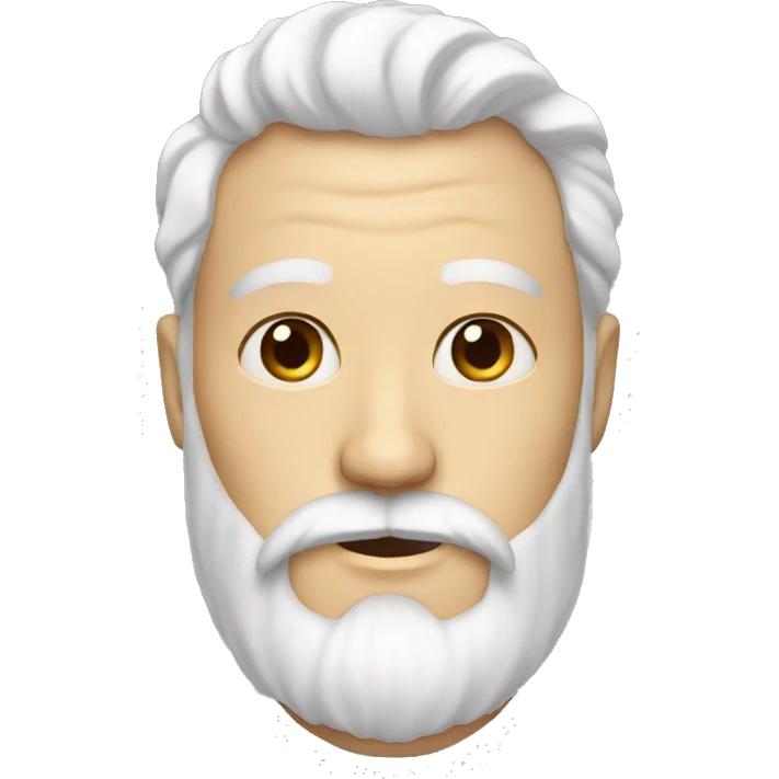 white beard emoji