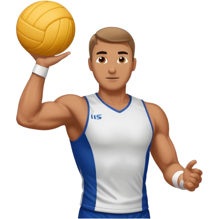 buatkan emoji yang mengandung unsur gym,volley,running emoji