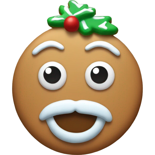 Christmas cookie  emoji