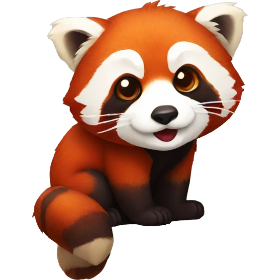 red panda rip emoji