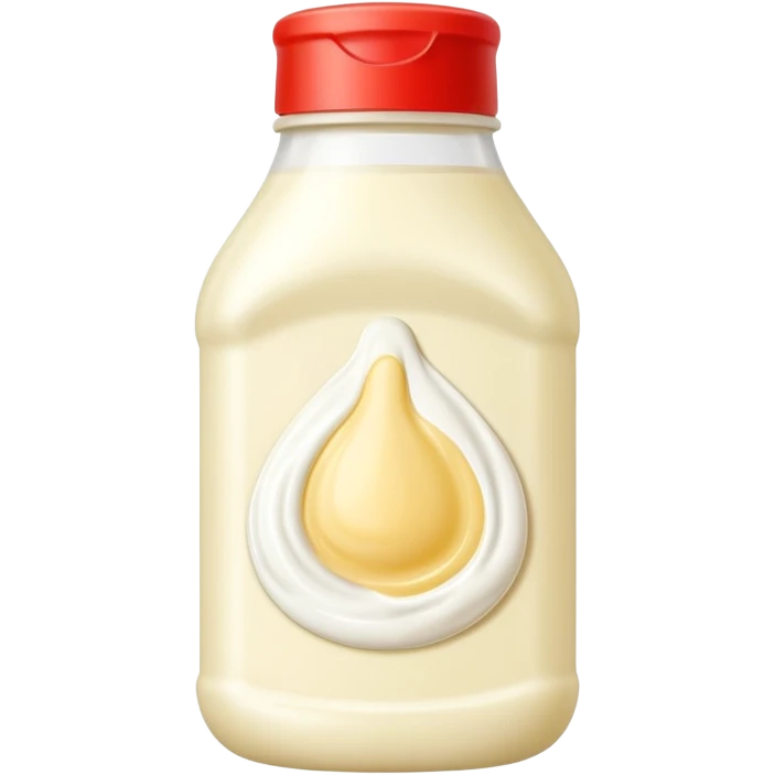 Bottle of Mayonnaise emoji