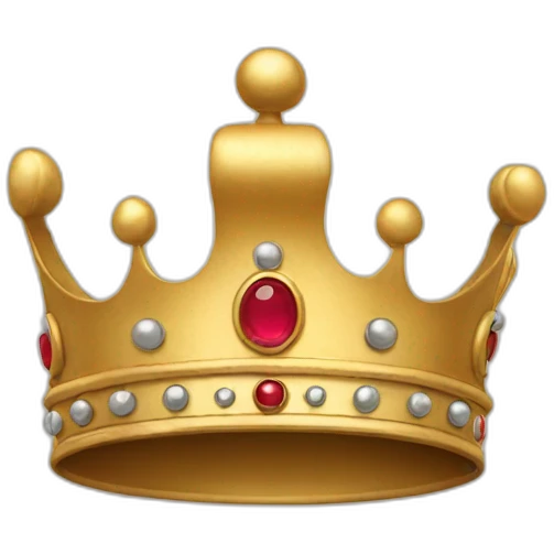Crown cap emoji