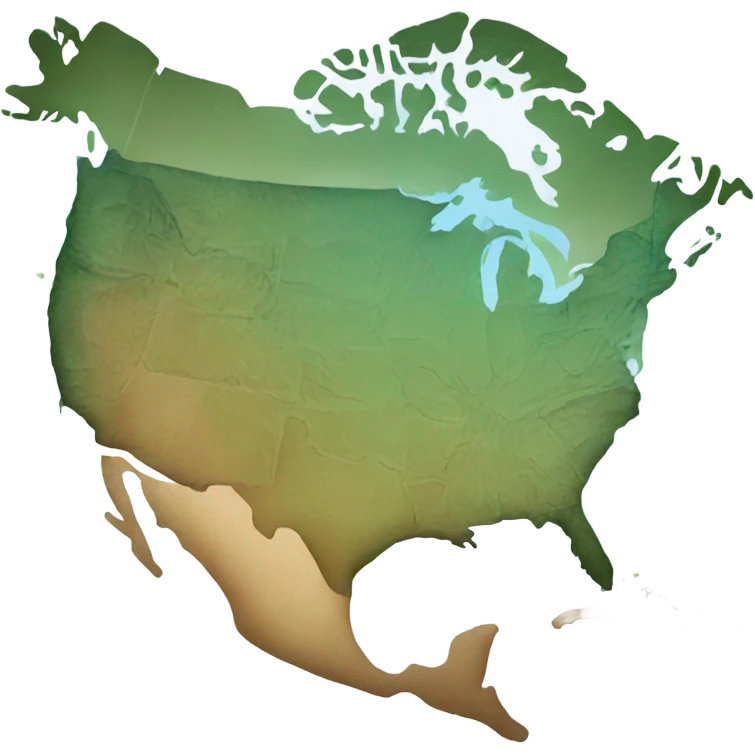 usa north america earth emoji