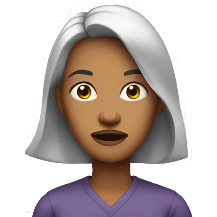 Mean mom emoji