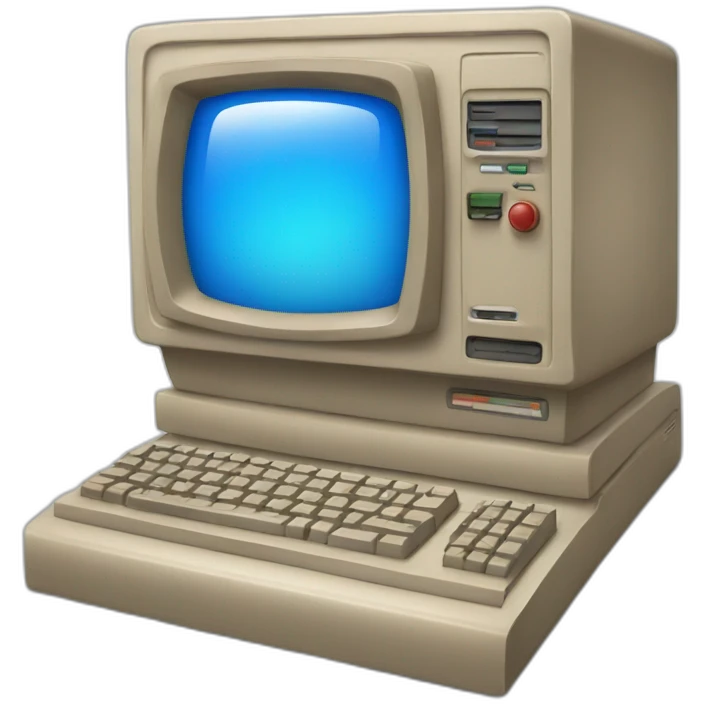 retro computer emoji