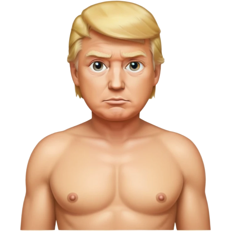 naked trump emoji