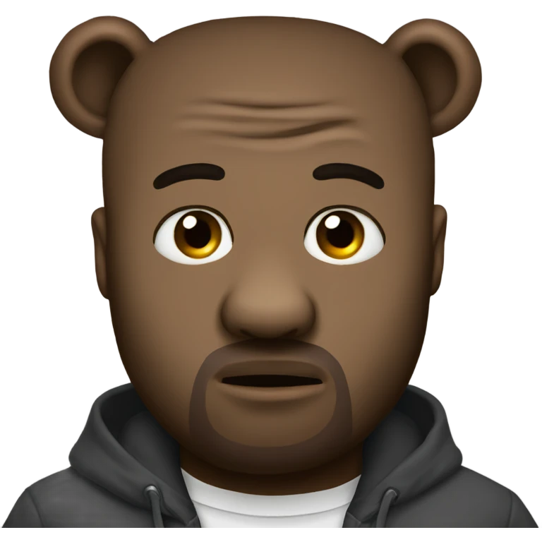 Kanye west bear emoji
