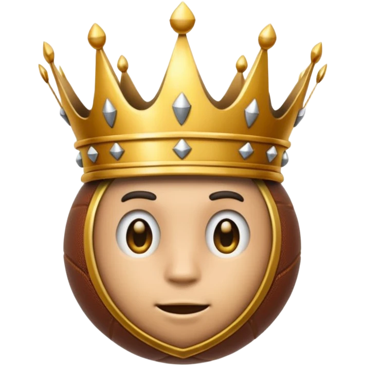 football+crown emoji