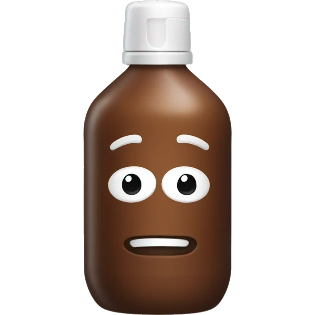 brown gel bottle emoji