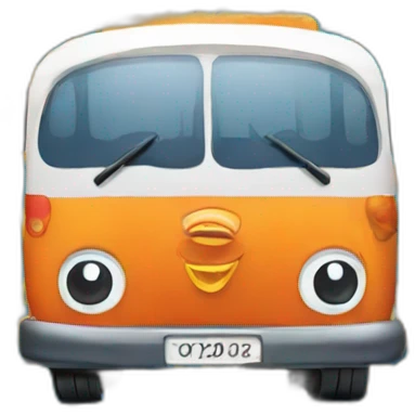 travel in bus emoji