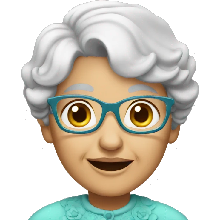Granny Happy Birthday emoji