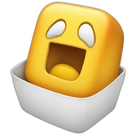 unchat qui mange une boite emoji