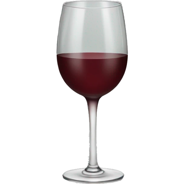 Christmas wine glass  emoji
