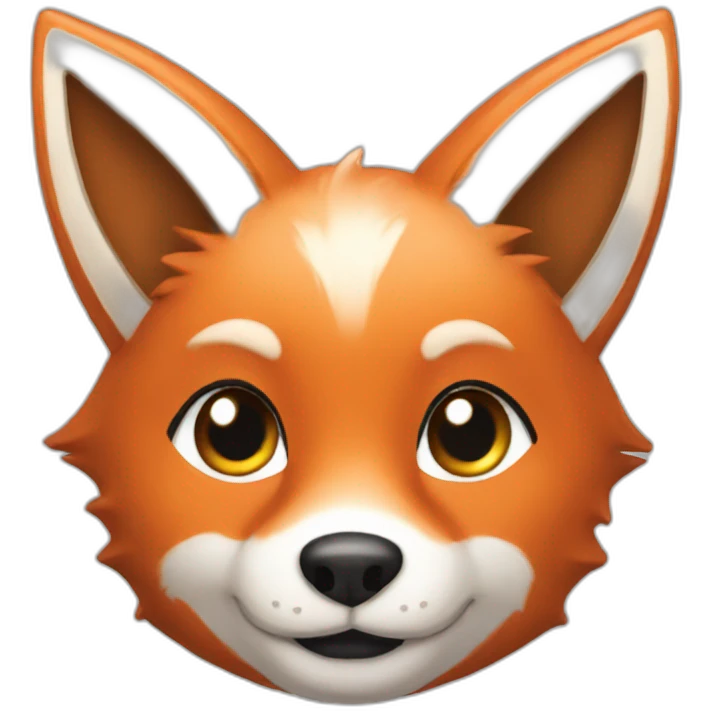 create a flirty fox emoji emoji