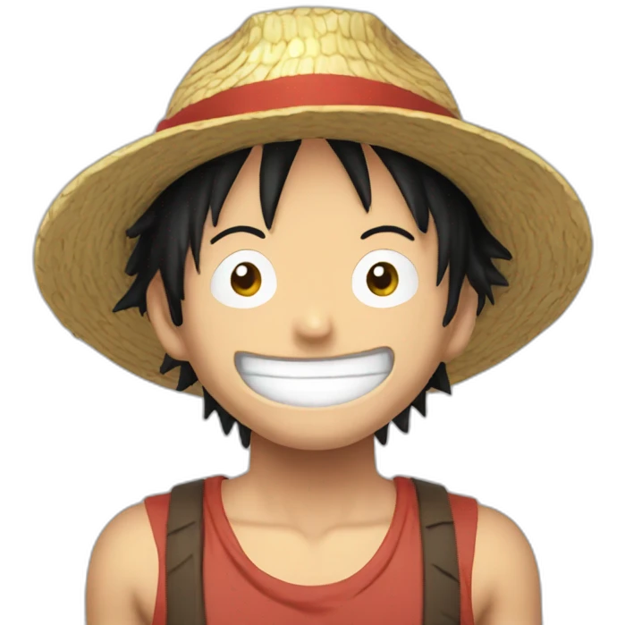 Luffy emoji