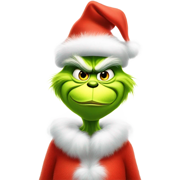 The grinch emoji