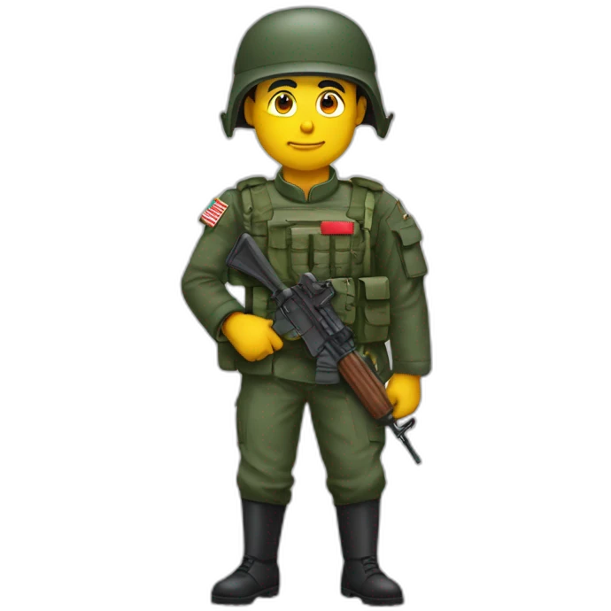 Zemmour militaire emoji