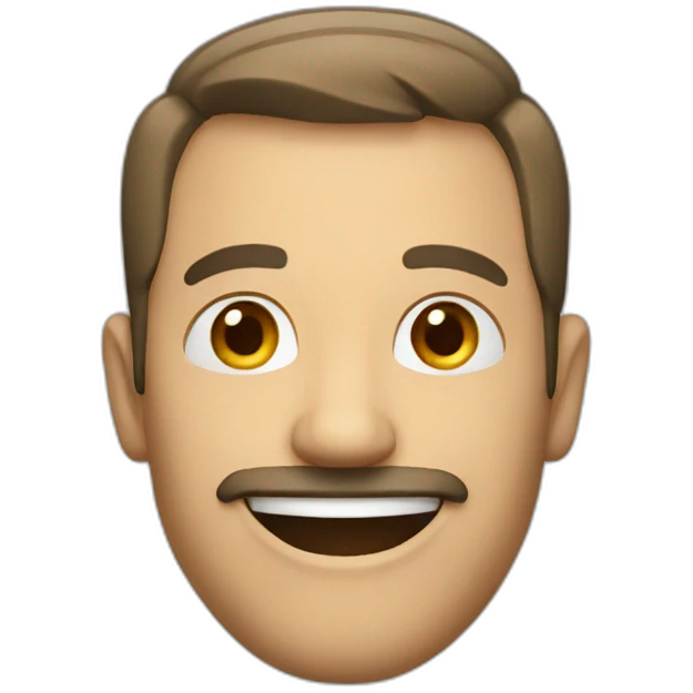 Smiling man emoji