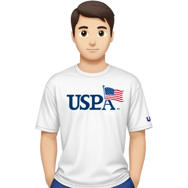 Oversized t shirt from the US Open emoji
