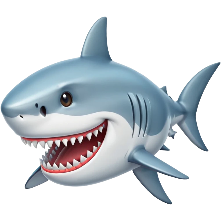 Shark with braces emoji