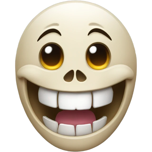 Skull emoji laughing  emoji
