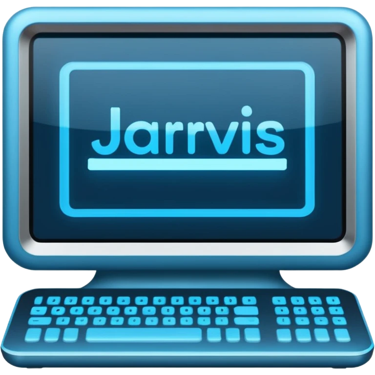 a jarvis computer interface emoji