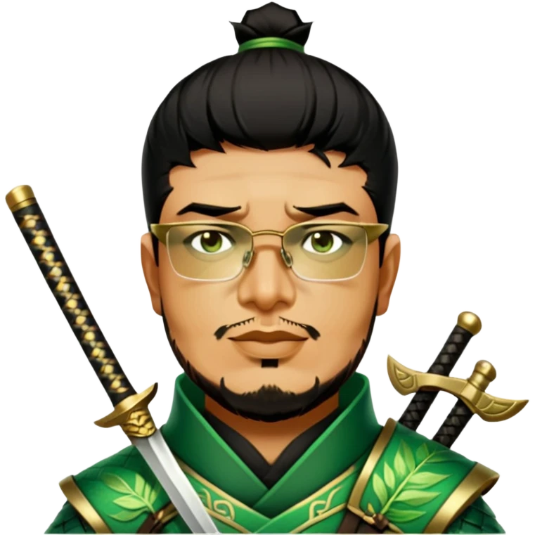 Emerald Samurai emoji